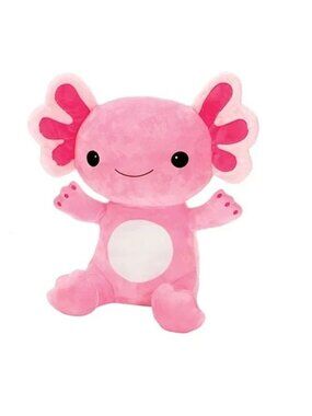 Fiesta 10" Sitting Plush Pink Axolotl Cute Stuffed Animal Toy